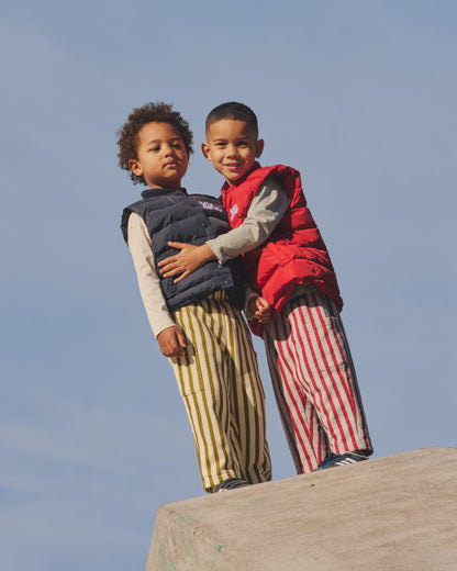 KIDS PUFFER VEST | NAVY