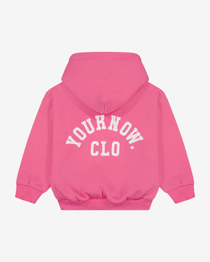 Kids Half Time Hoodie | Bubblegum