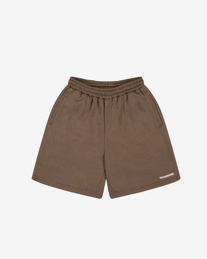 Core Oversized Shorts | Latte