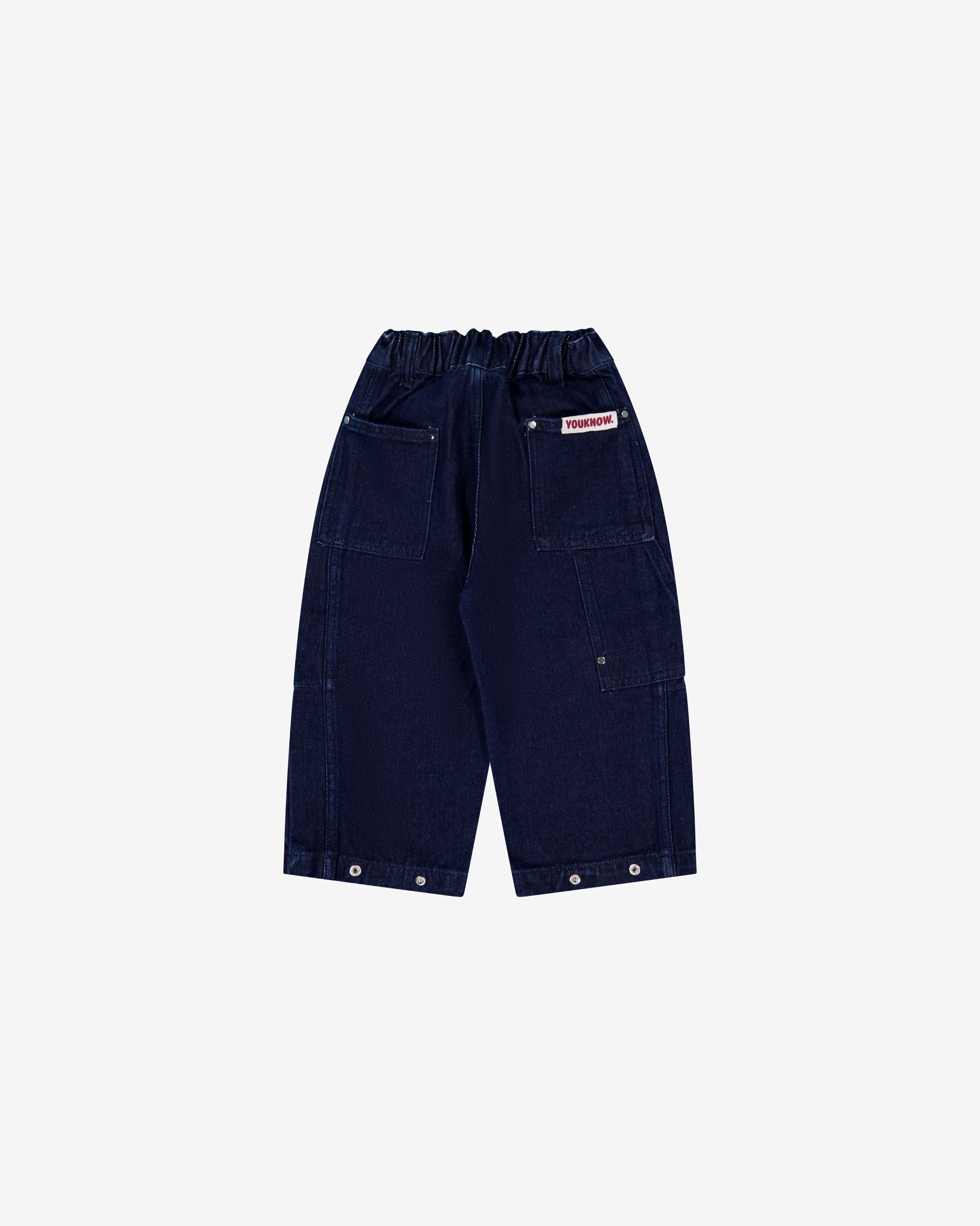 Kids Barrel Leg Jeans | Indigo