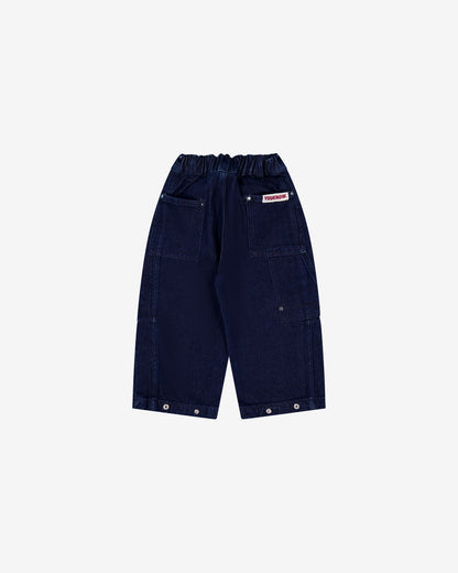Kids Barrel Leg Jeans | Indigo