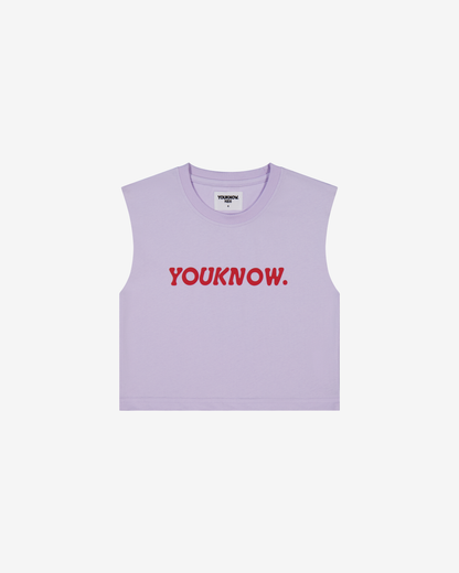 Kids Boxy Tank | Purple
