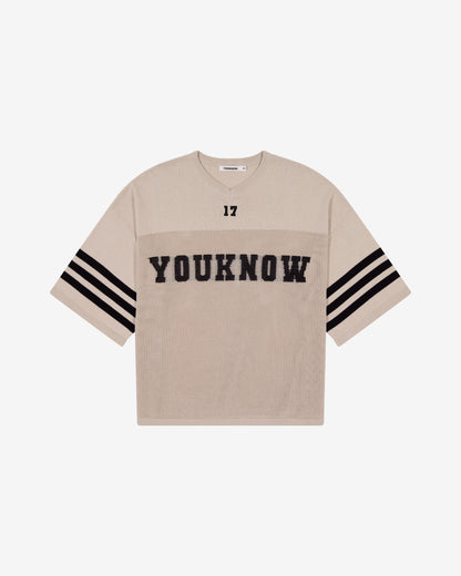 American Football Knit Jersey | Cloud Cream