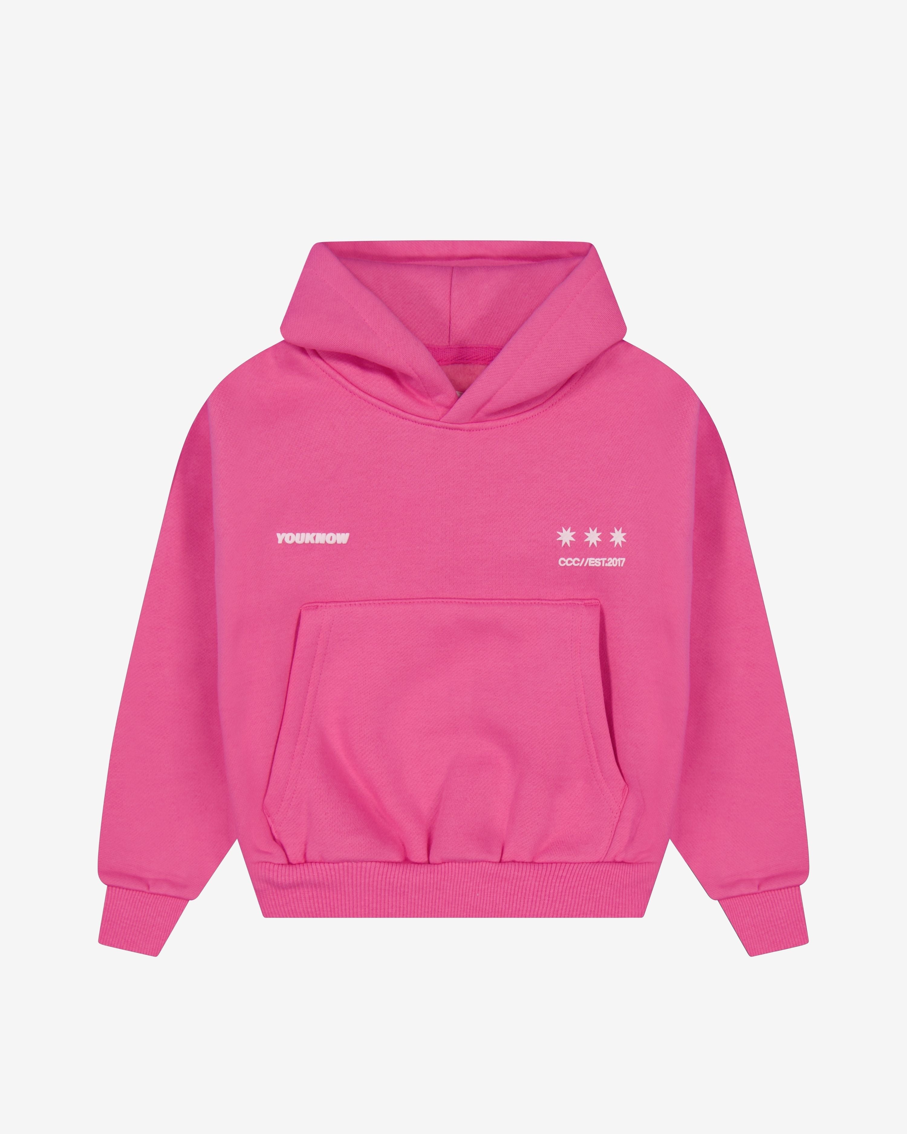 Big Back Hoodie | Pink