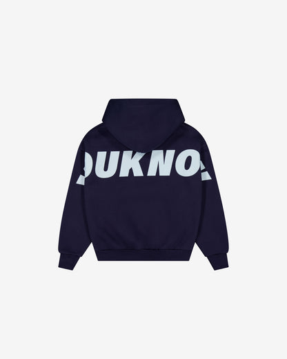 Kids Big Back Hoodie | Navy Ice