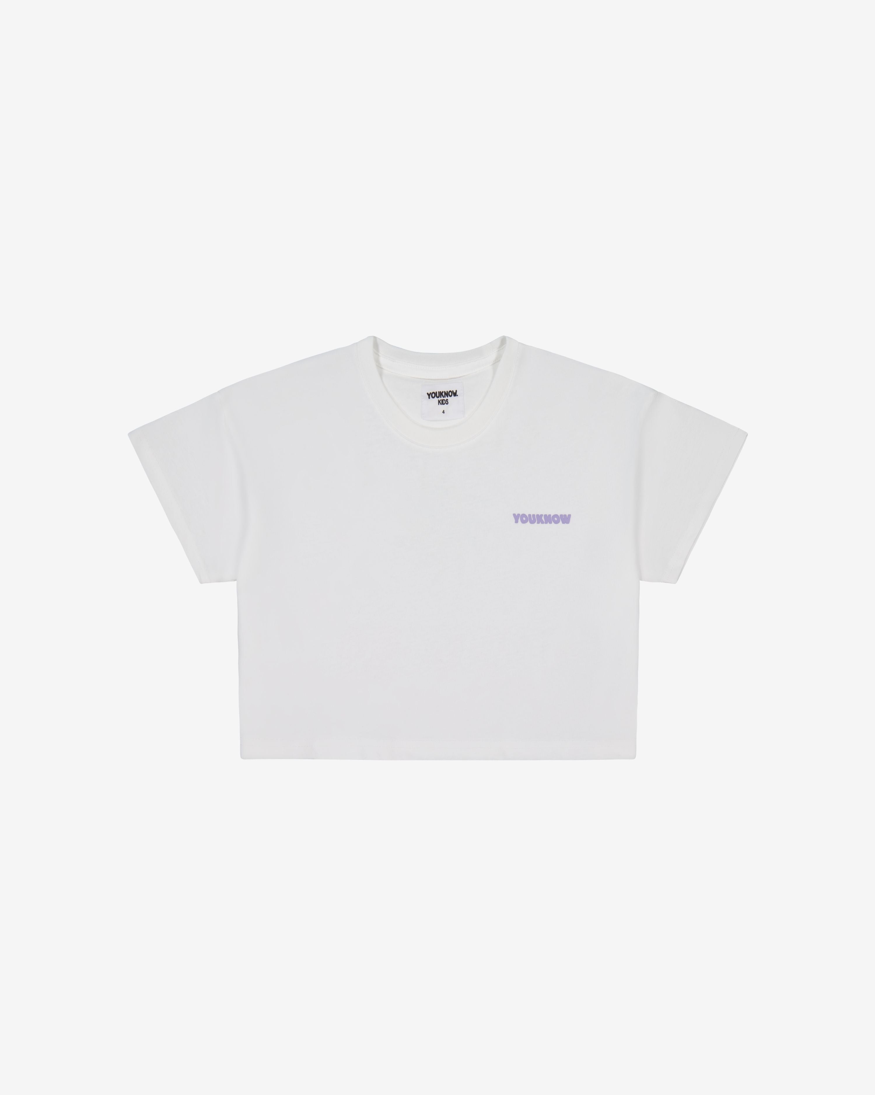 Kids Sun Tee | White