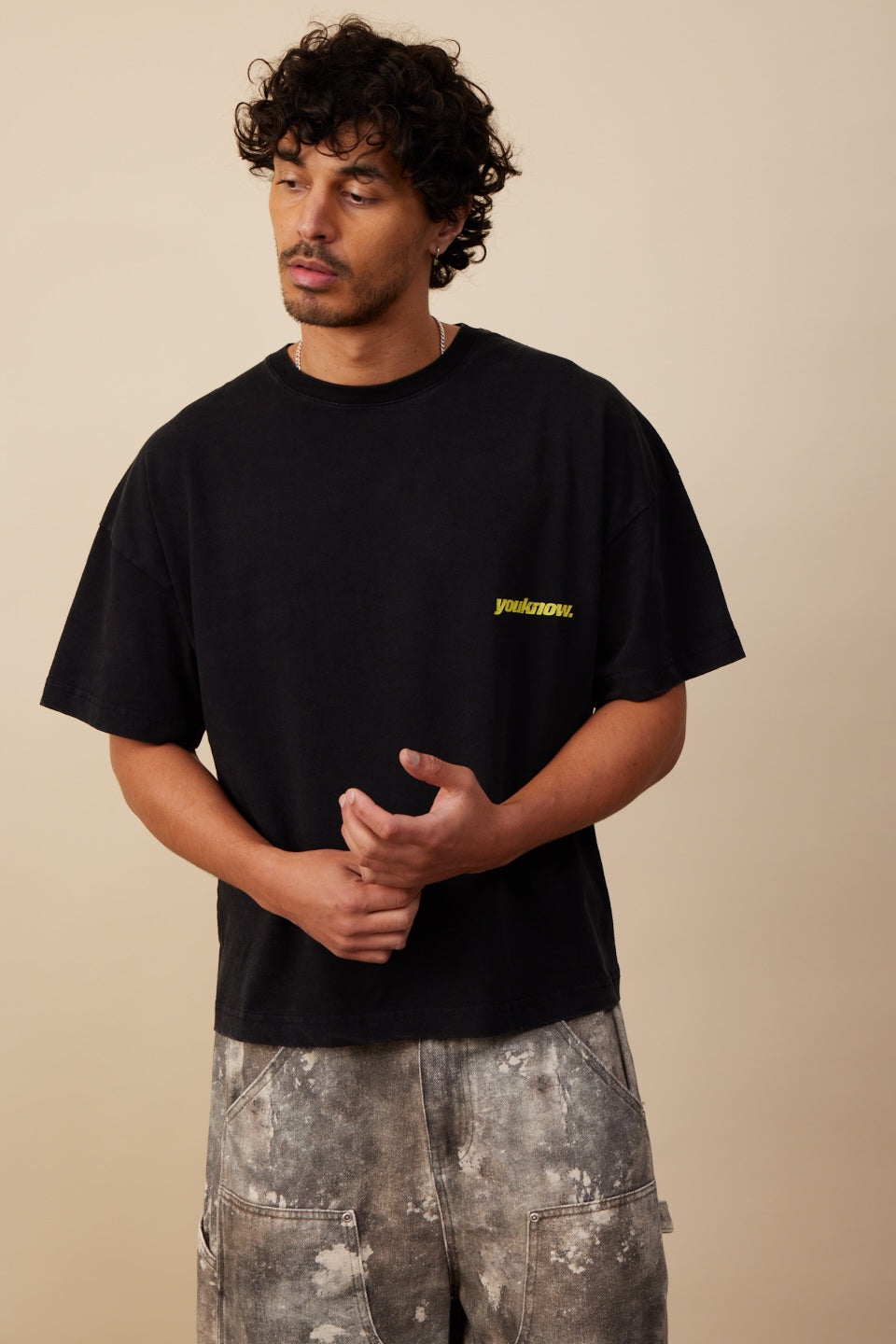 YKC Graphic Tee | Washed Black Cherry