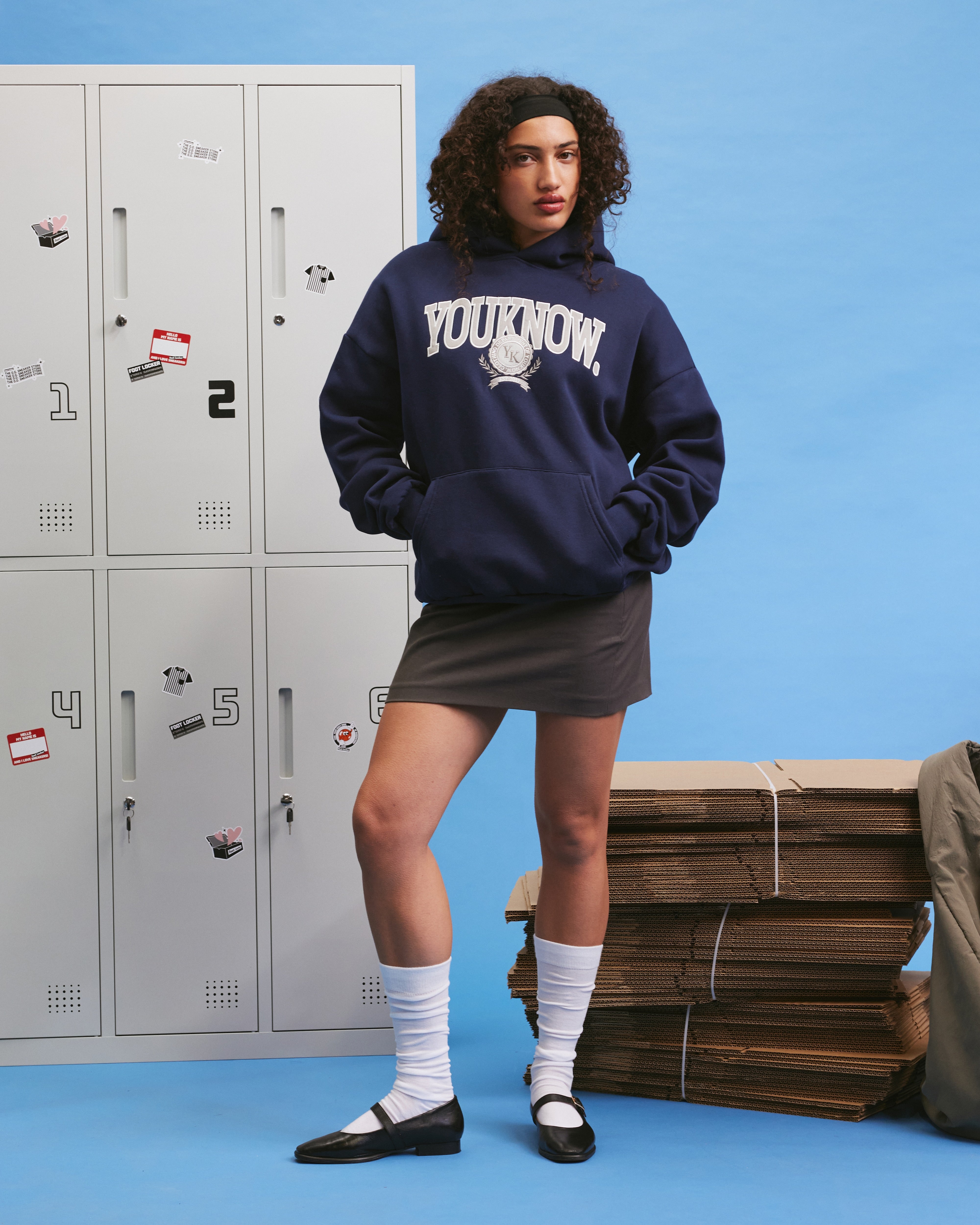 Dept. of YKC Hoodie | Navy – YOUKNOW. CLOTHING Dept. of YKC Hoodie | Navy – YOUKNOW. CLOTHING