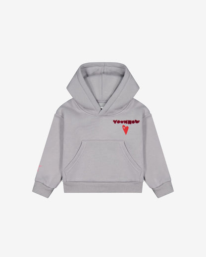 Kids Love Always Hoodie | Grey