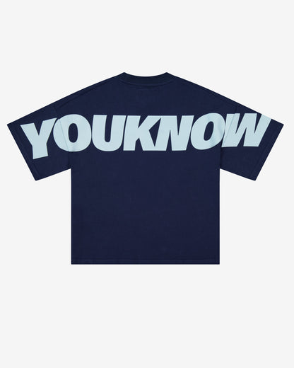 Big Back Tee | Navy Ice