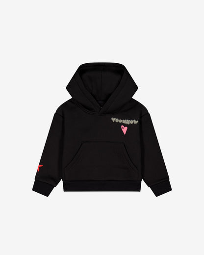 Kids Love Always Hoodie | Black