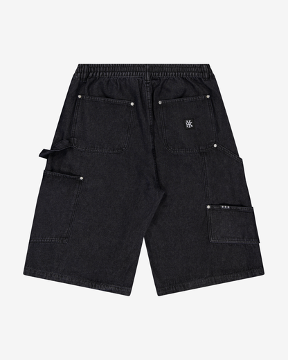 Carpenter Shorts | Black Wash