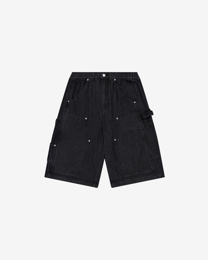 Carpenter Shorts | Black Wash