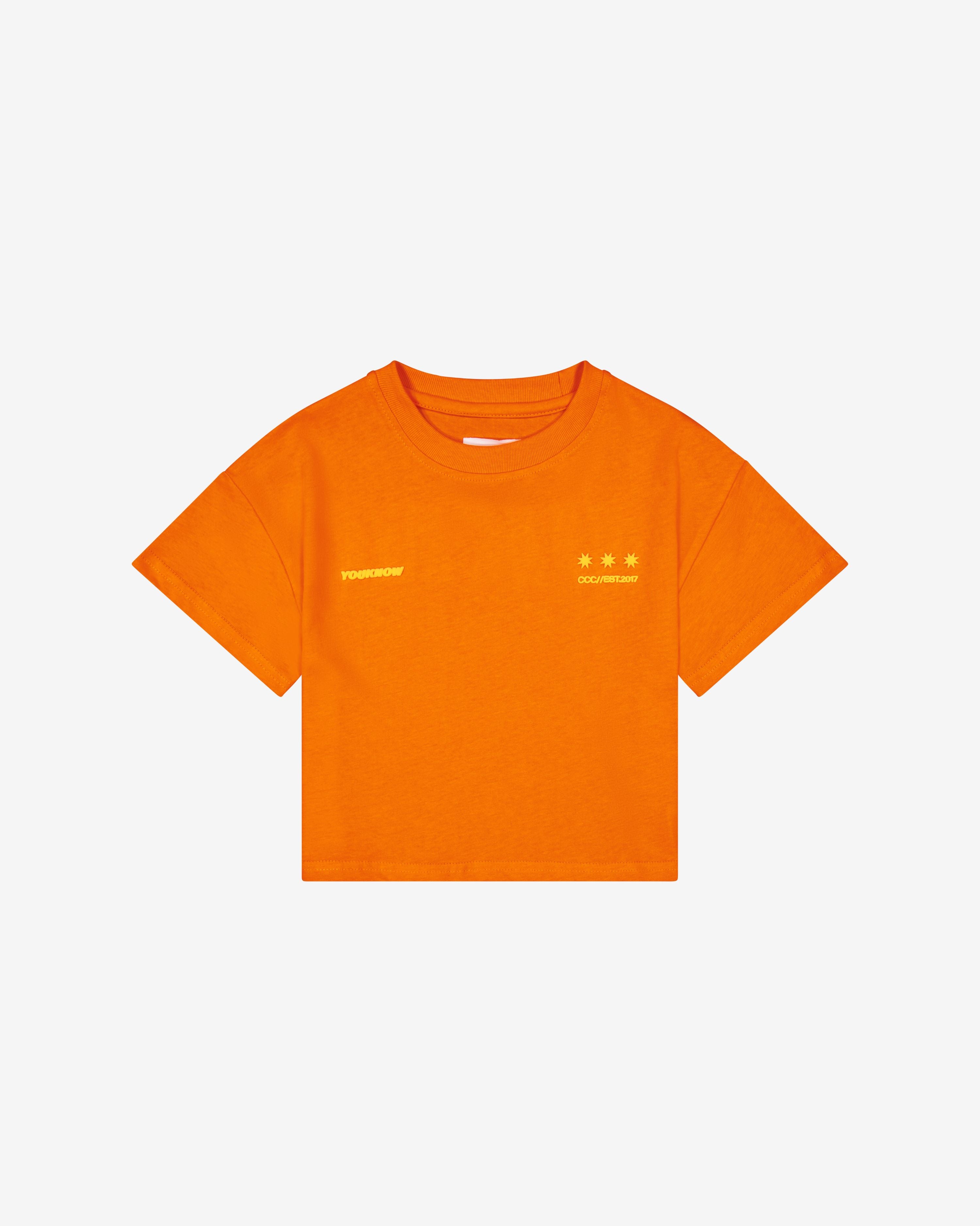 Kids Big Back Tee | Orange Sherbert