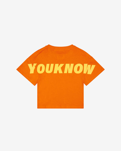 Kids Big Back Tee | Orange Sherbert