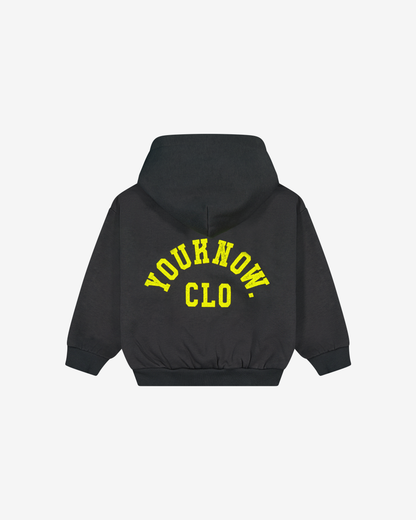 Kids Half Time Hoodie | Charcoal
