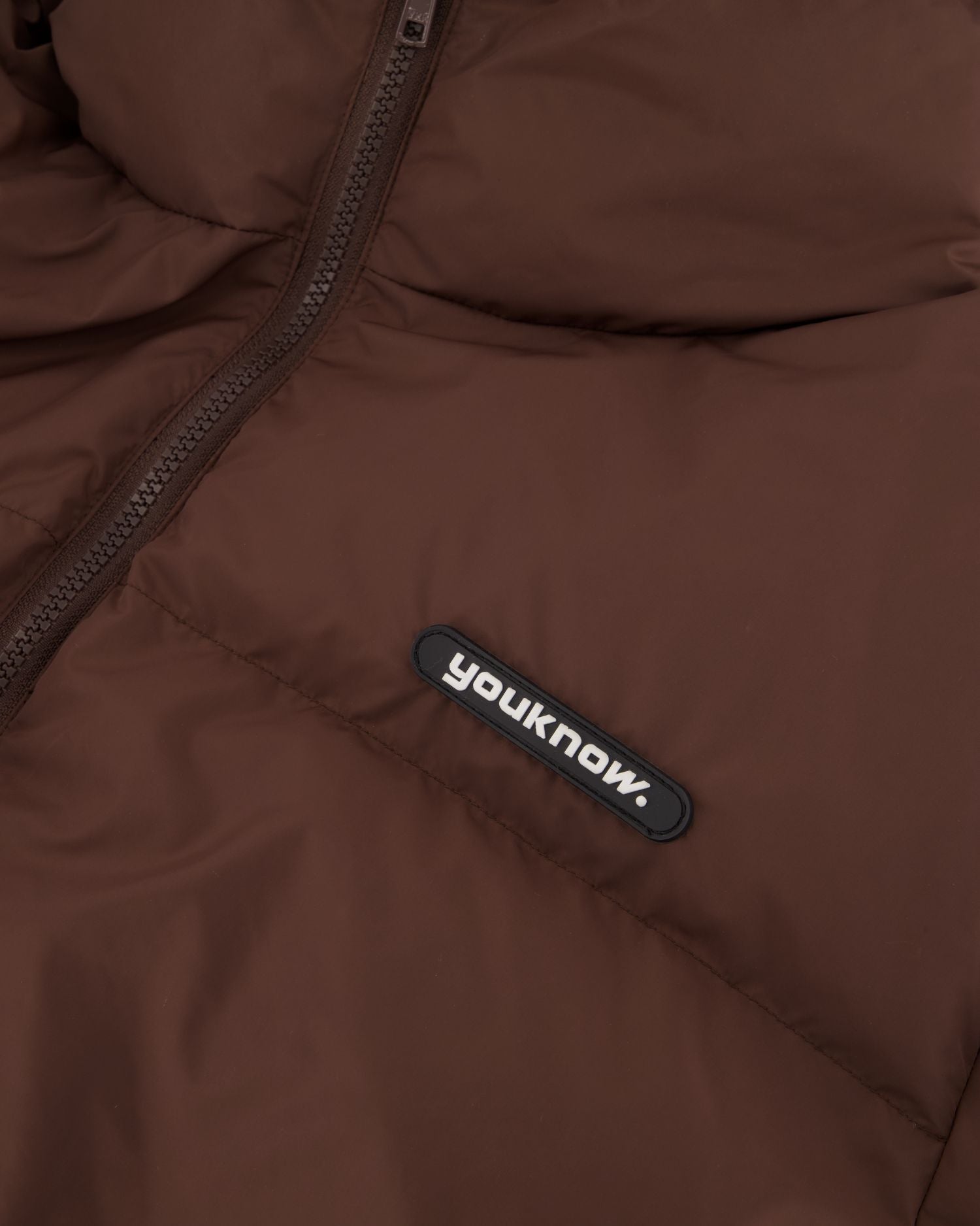 PUFFER JACKET | Brown