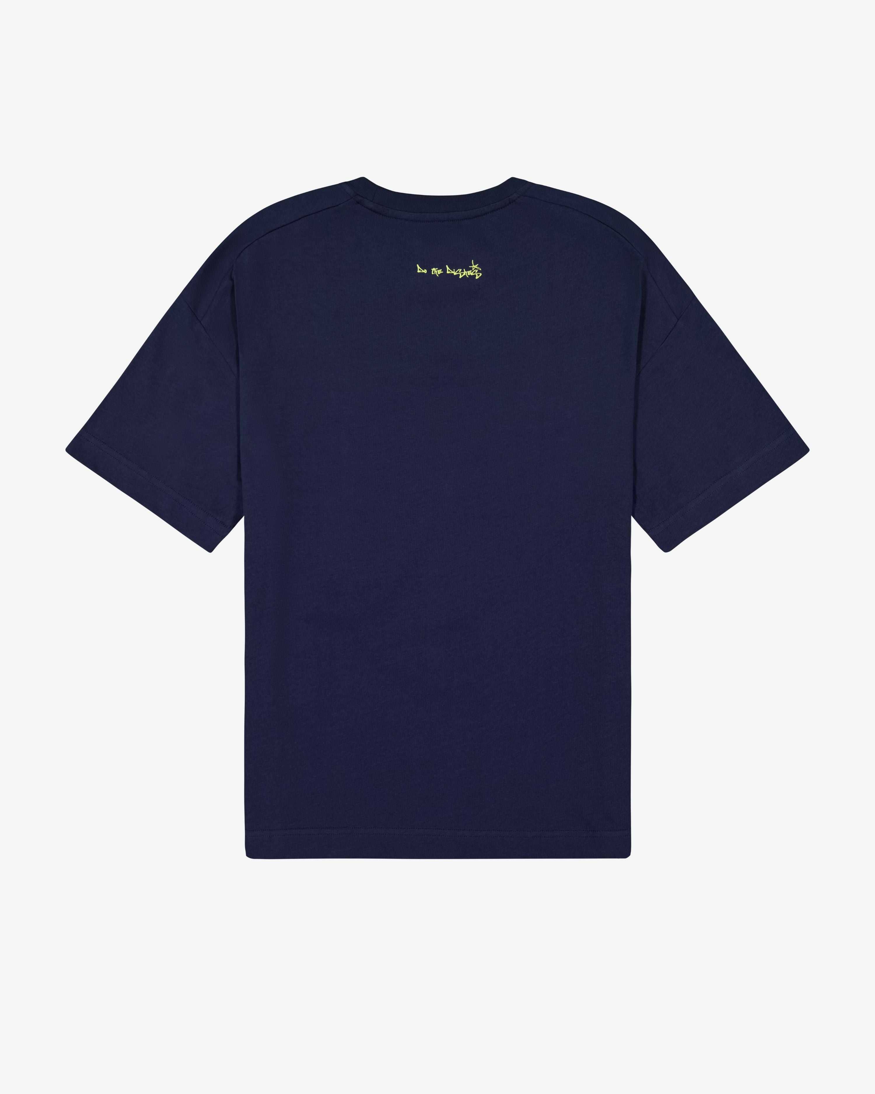 TMS Graffiti Tee | Navy