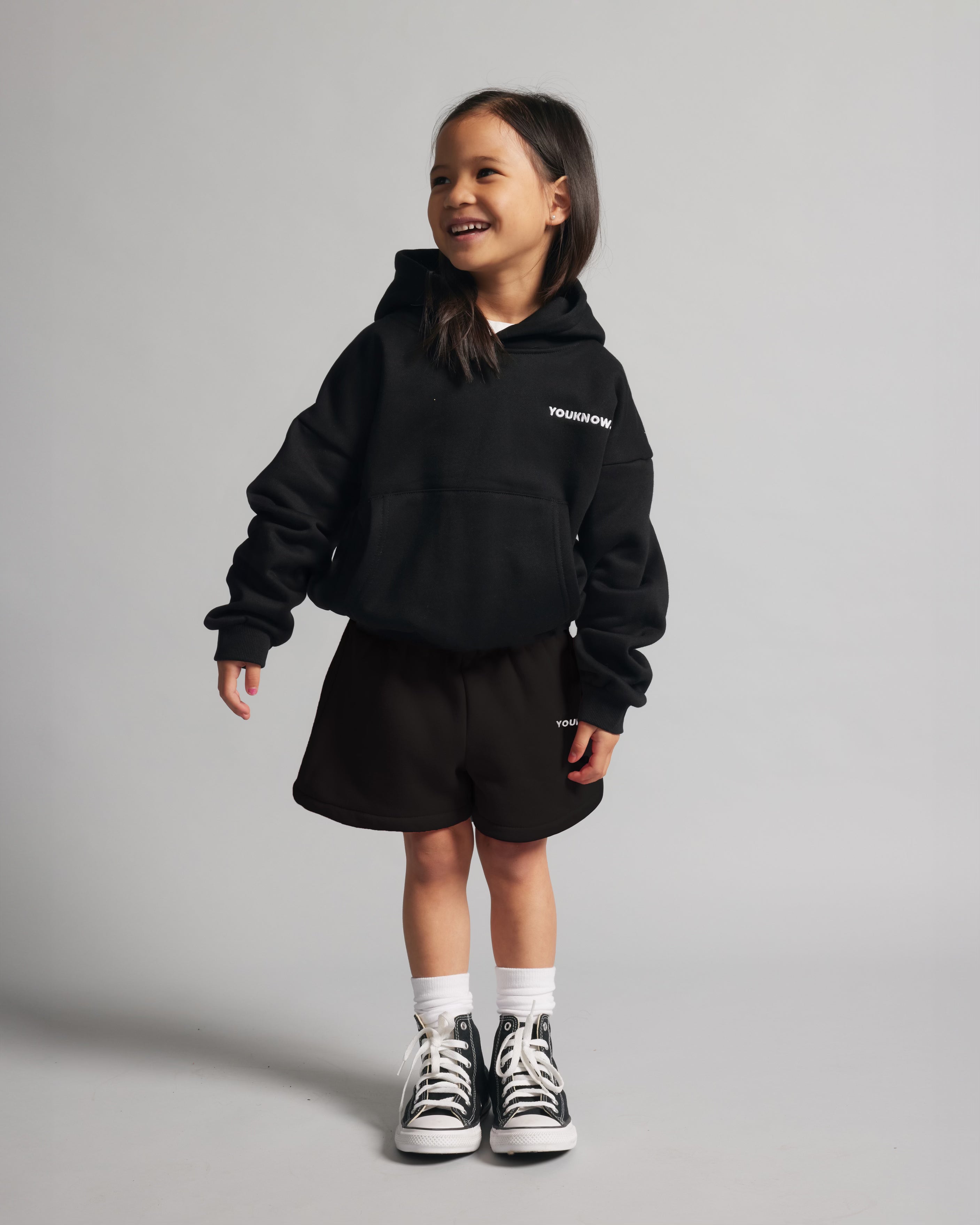 Kids Core Shorts | Black