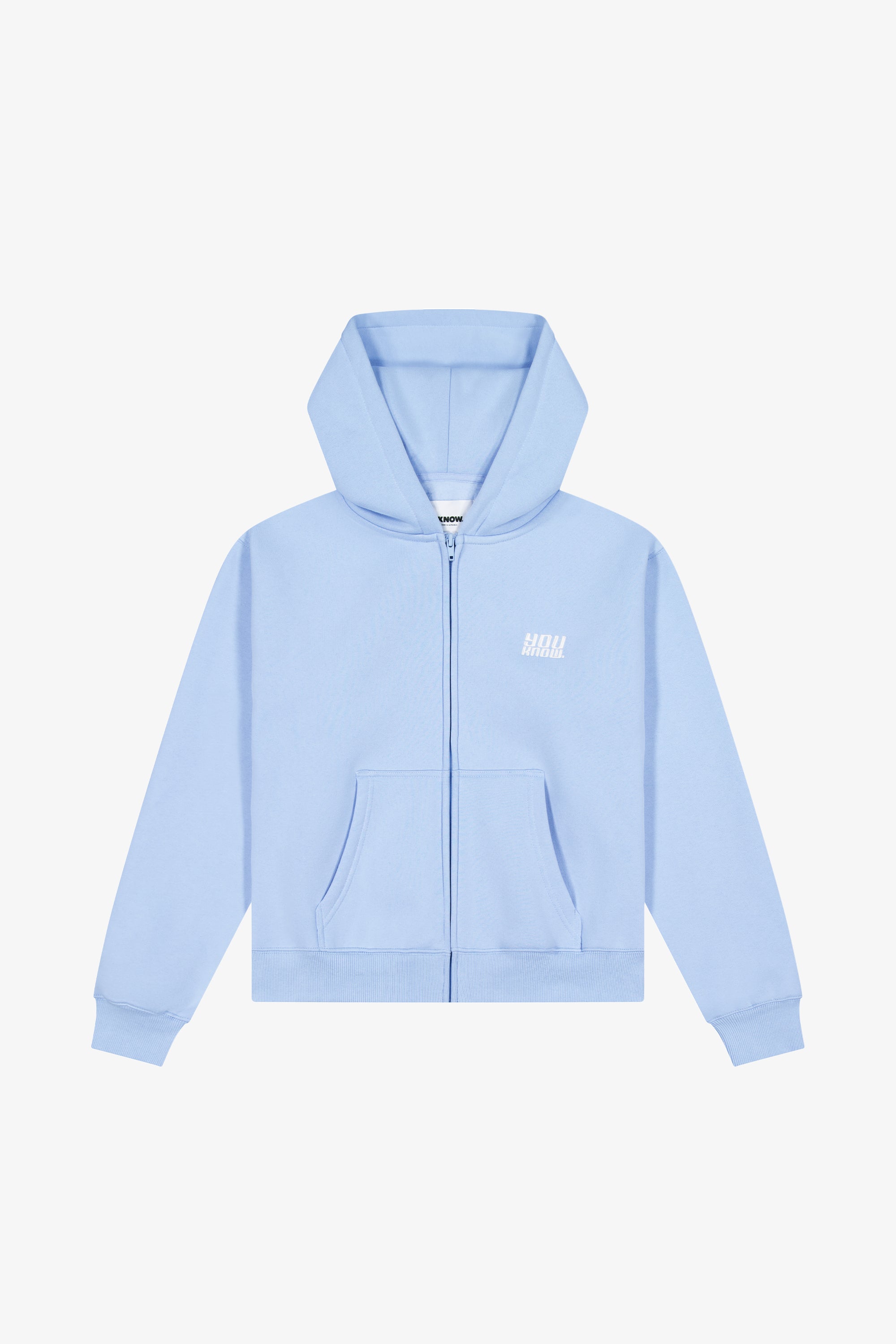 WARM UP ZIP UP HOODIE | Blue