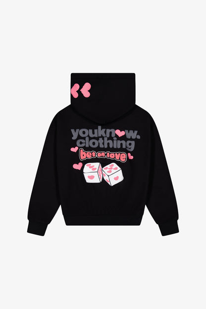 Bet On Love Hoodie | Black