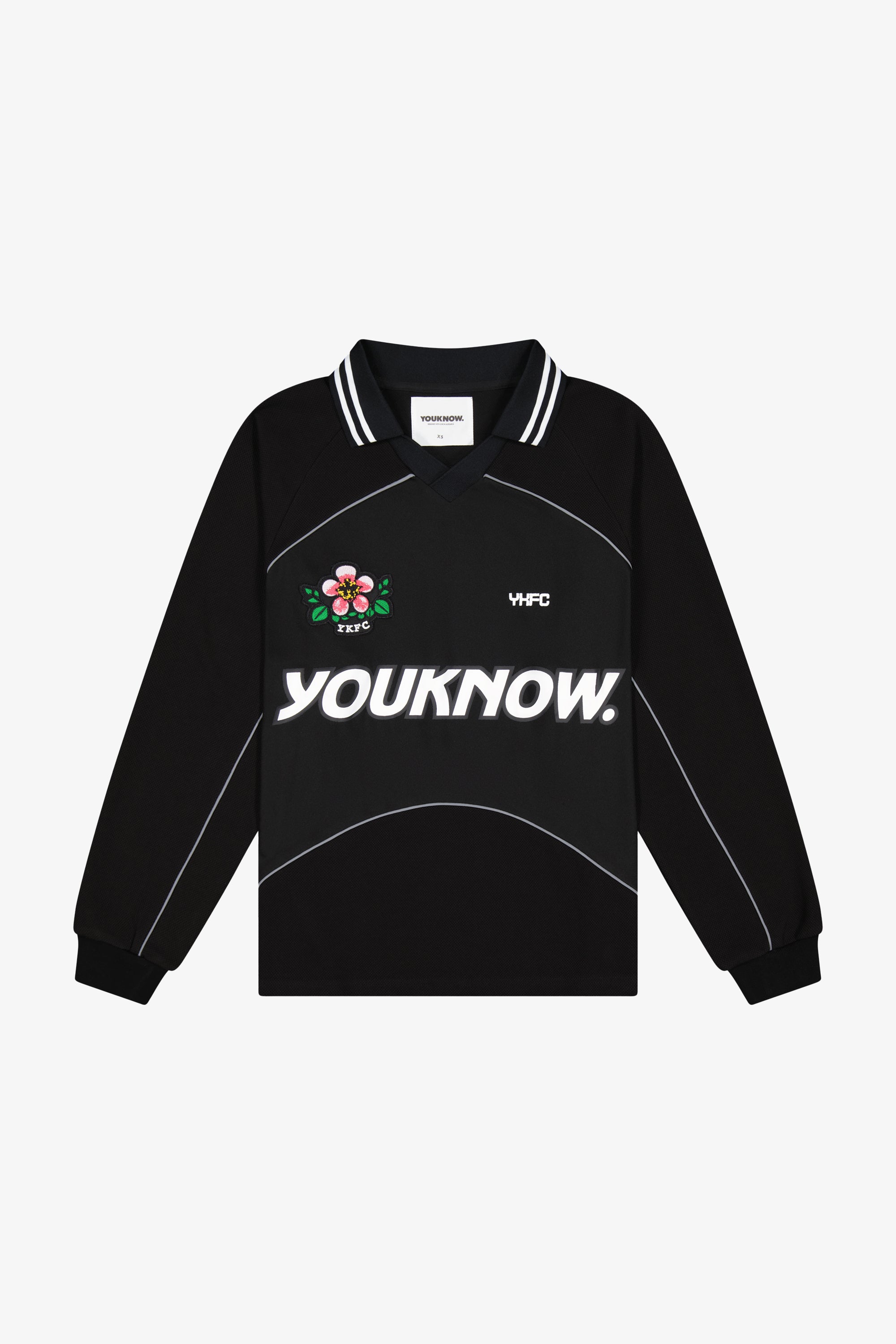 Football Long Sleeve | Black