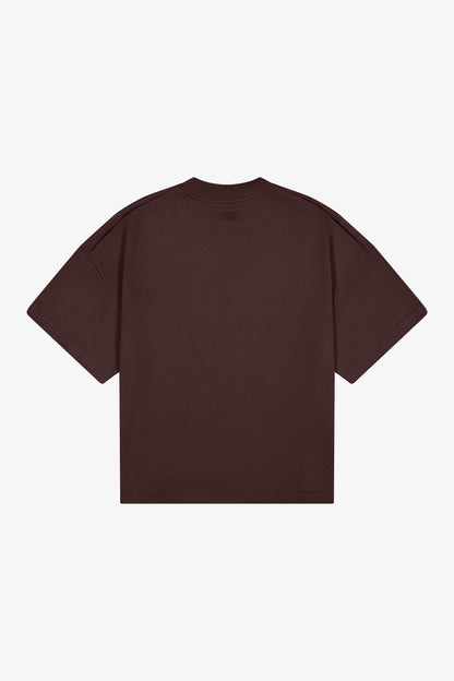 Nothing Heavyweight Tee | Java Brown