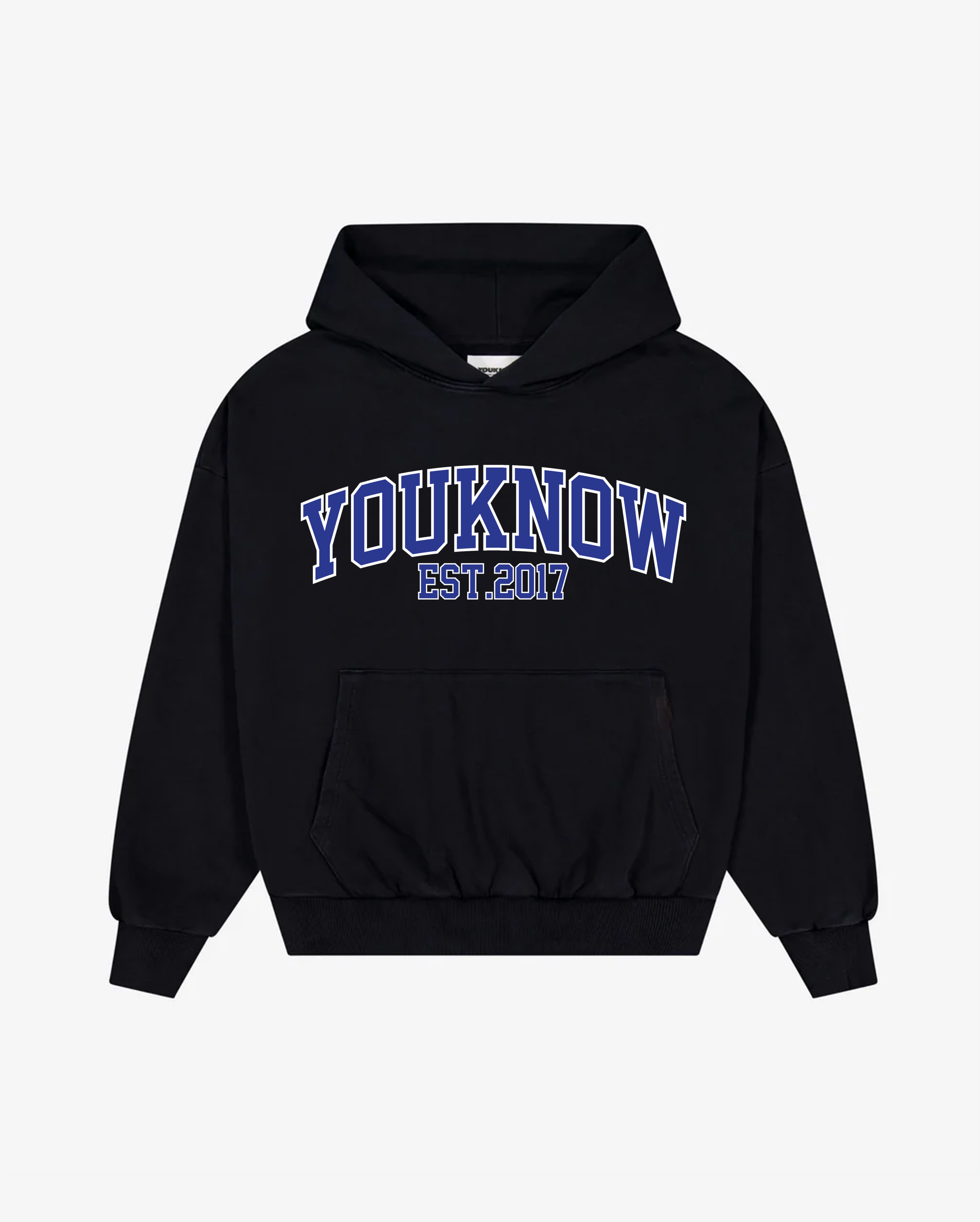 College Box Hoodie | Black