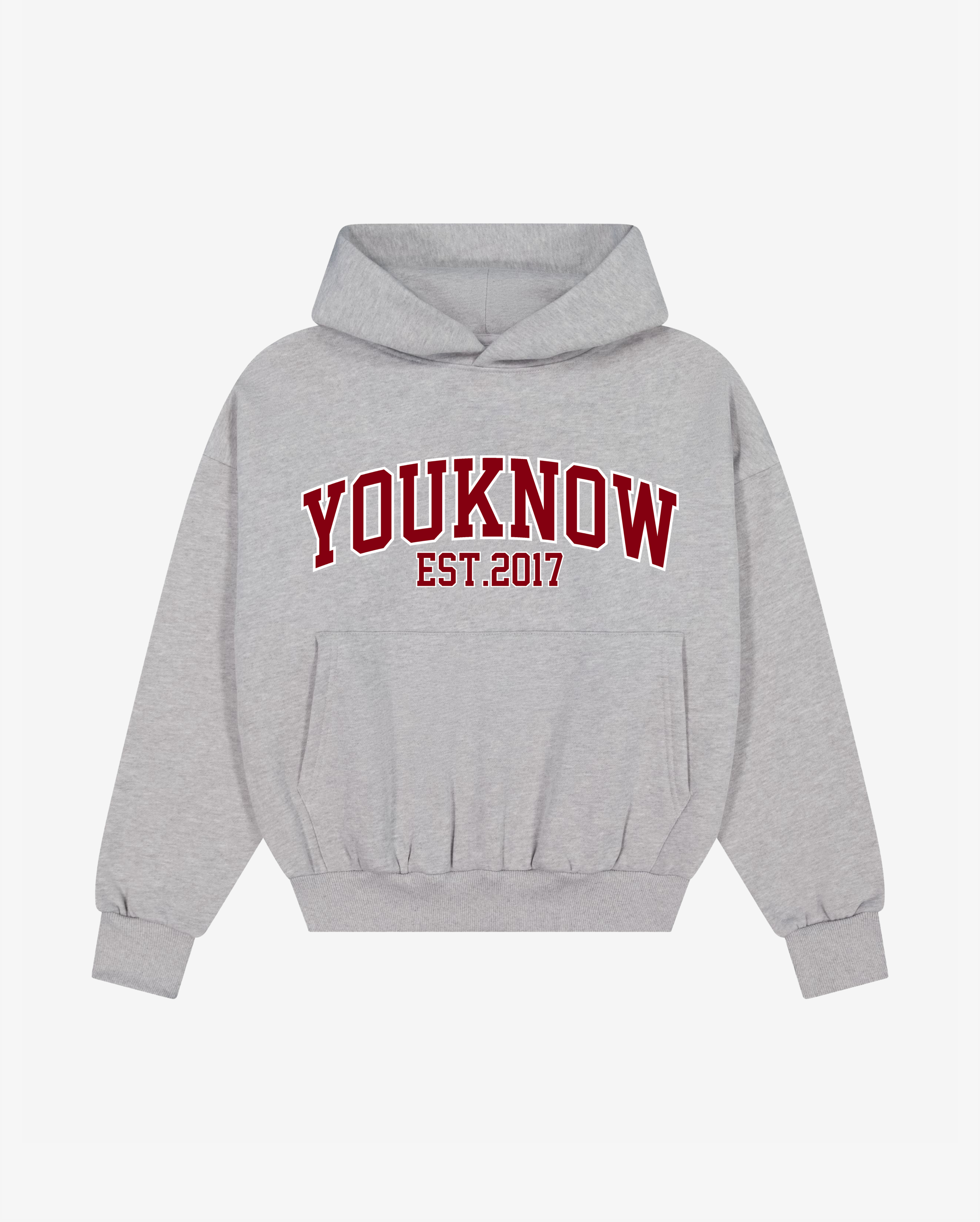 College Box Hoodie | Grey