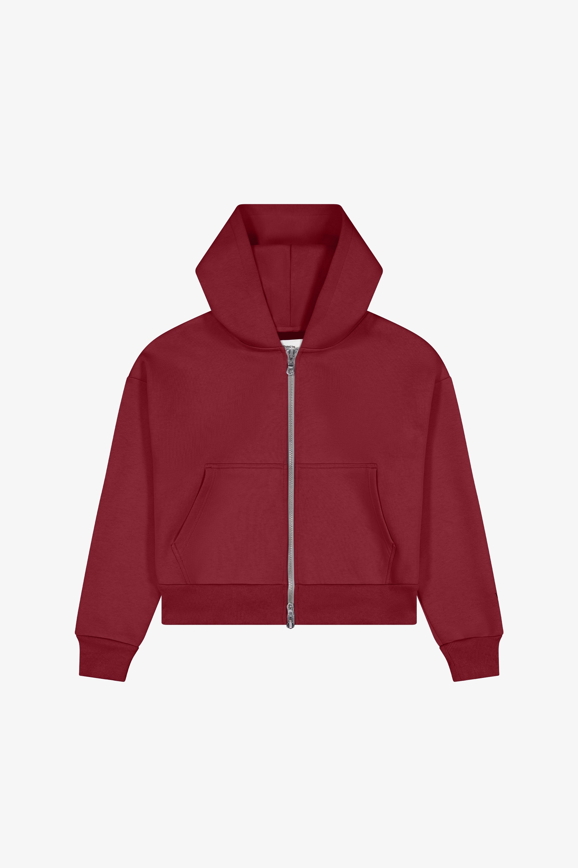 NOTHING ZIP HOODIE | Cherry Cola