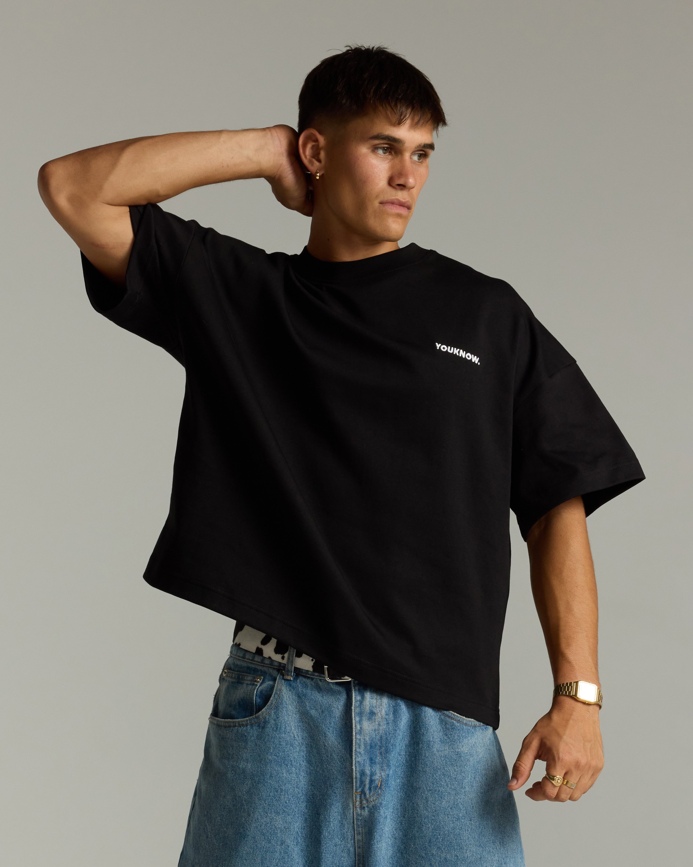 Core Box Heavyweight Tee | Black