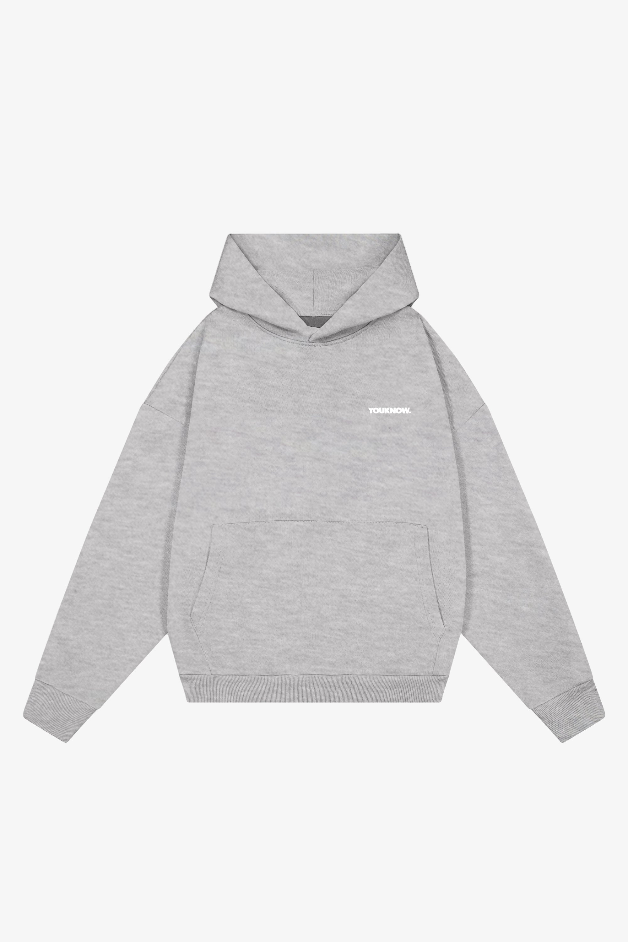 Core Box Hoodie | Heather Grey