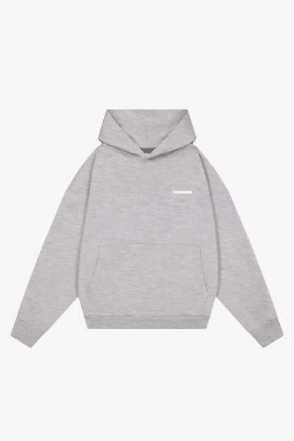 Core Box Hoodie | Heather Grey