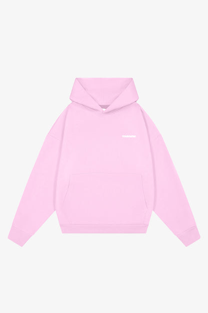 Core Box Hoodie | Baby Pink