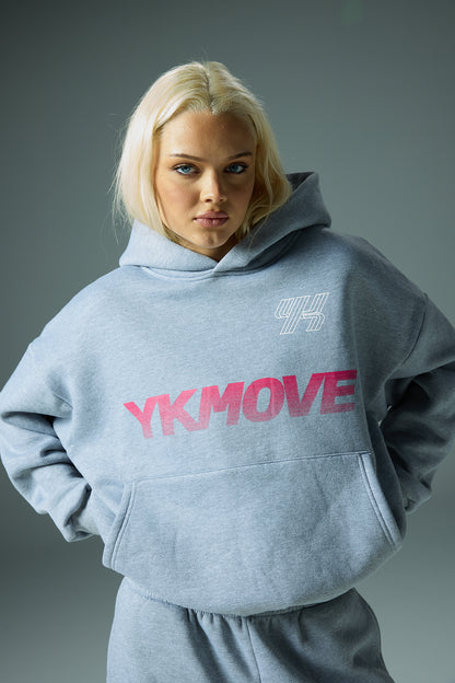 YK Move Activate Hoodie | GREY MARLE