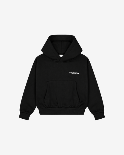 Kids Core Box Hoodie | Black