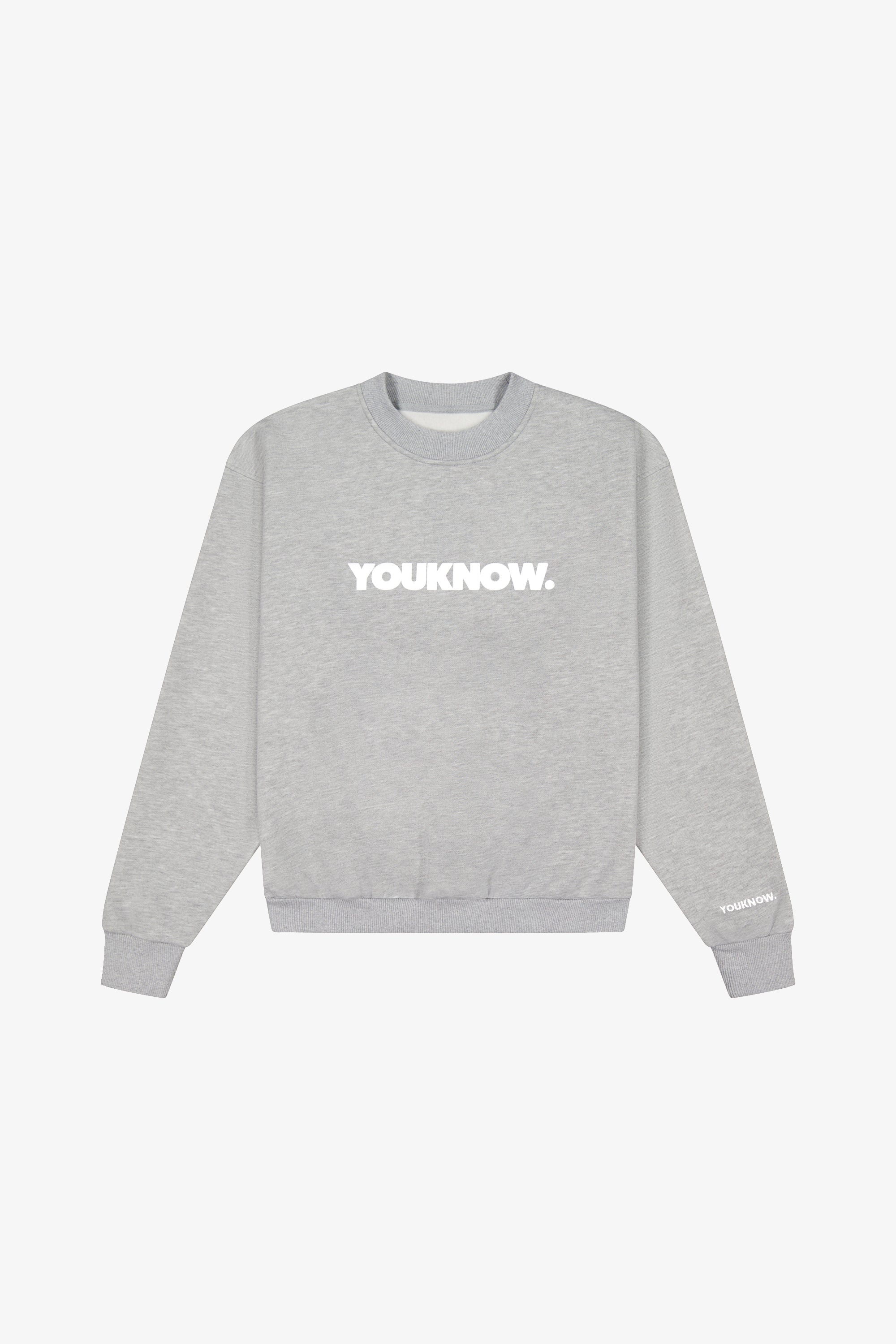 BLOCK CREWNECK | Grey