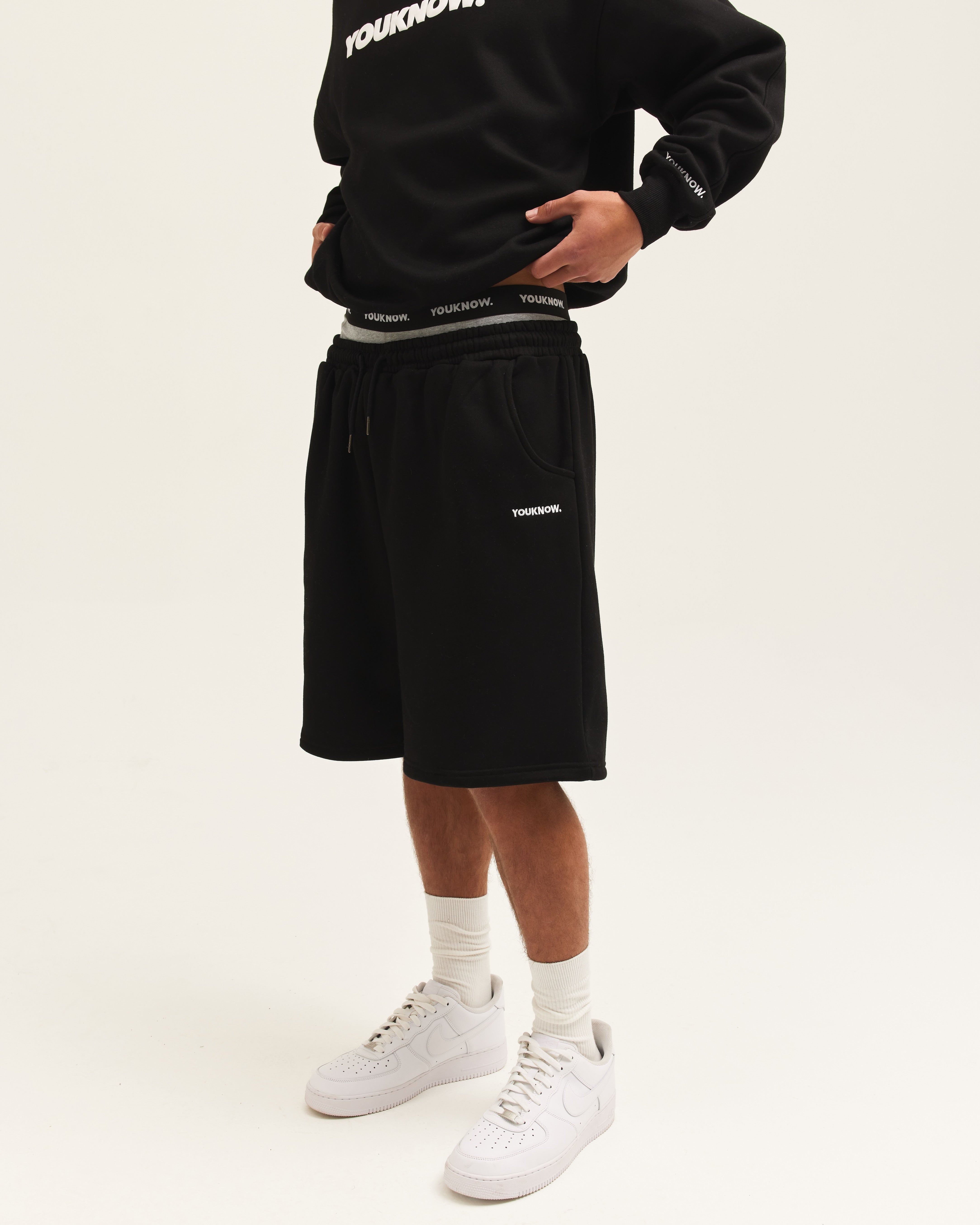 BLOCK SHORTS | Black