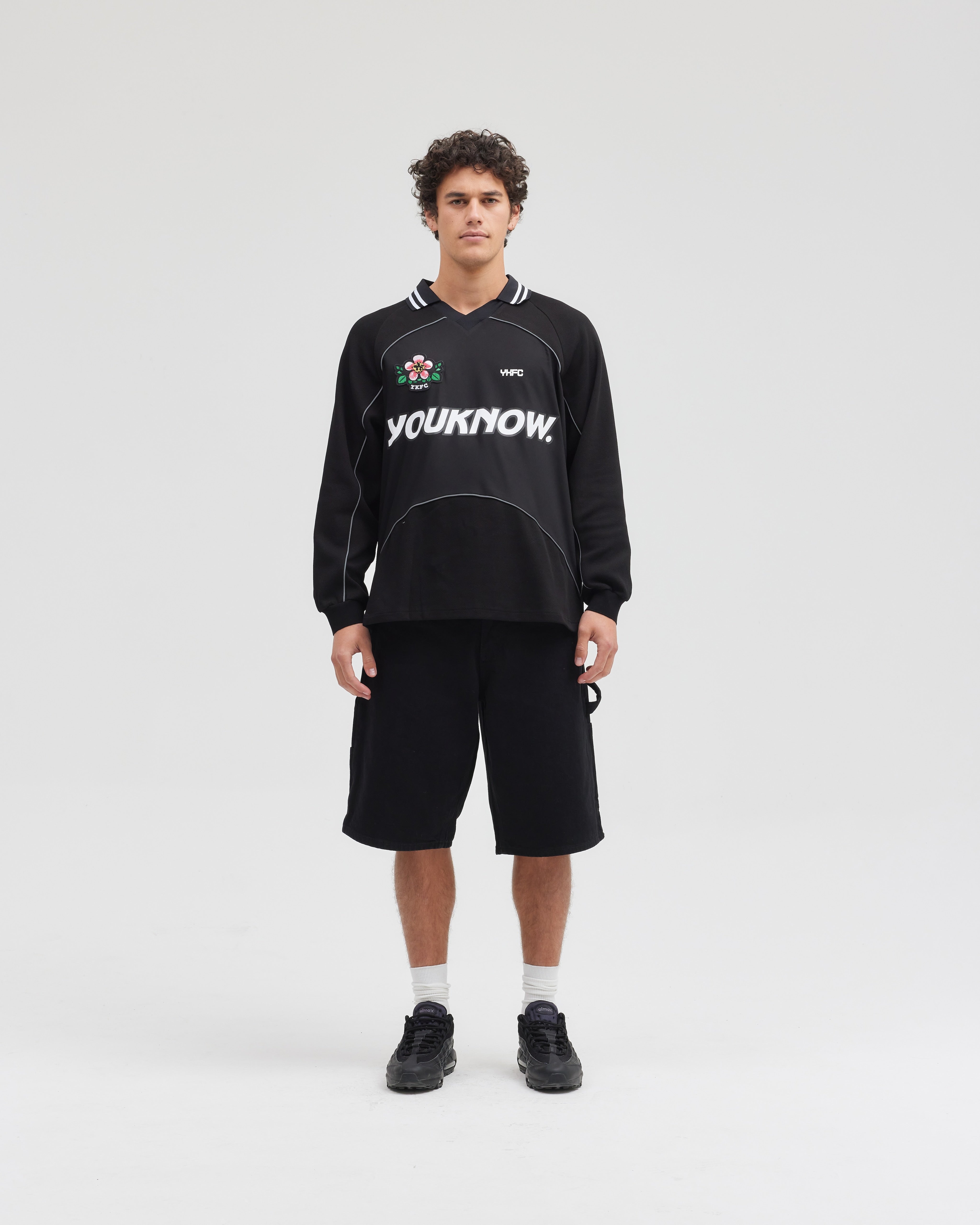 Football Long Sleeve | Black