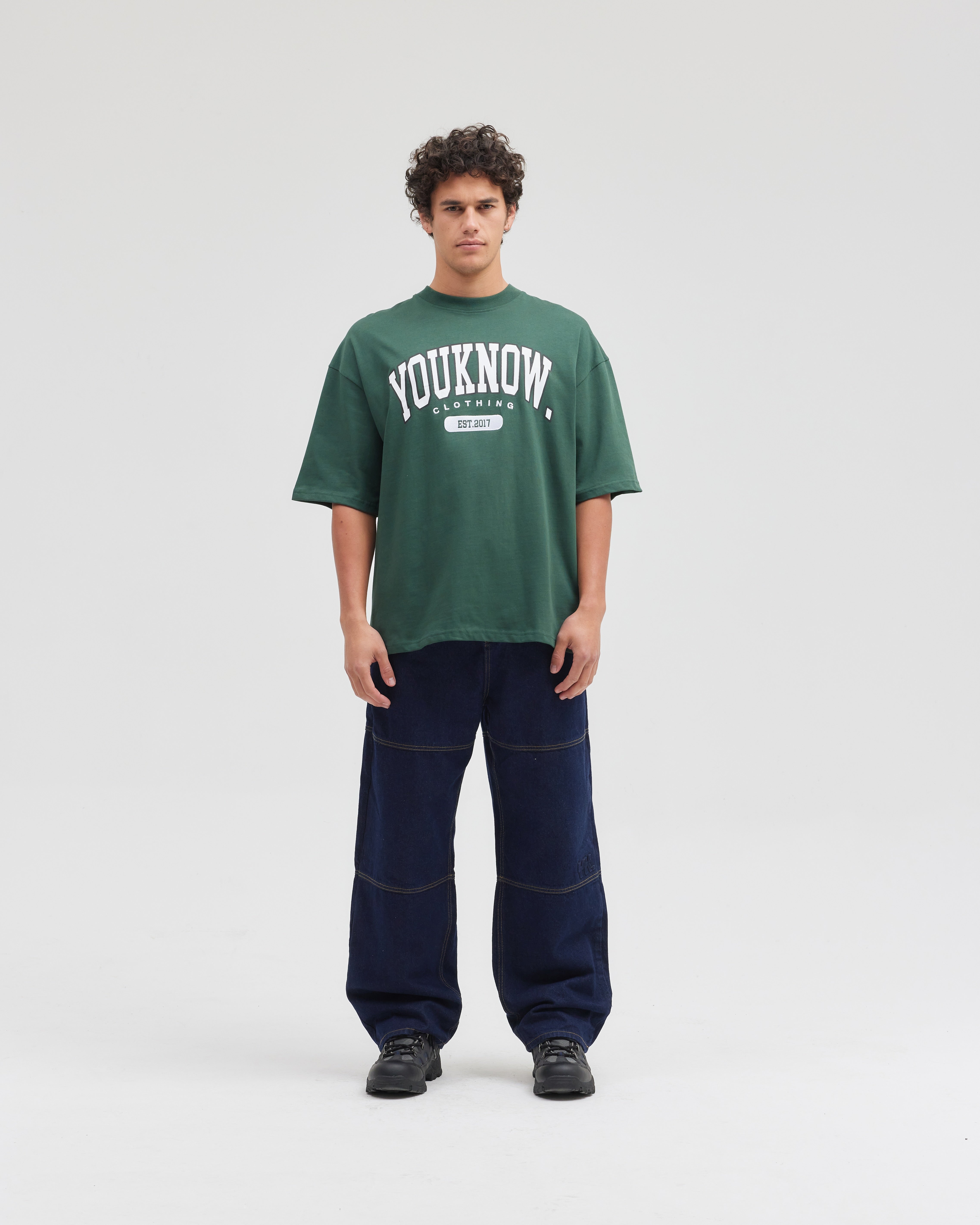 COLLEGE TEE | PINE