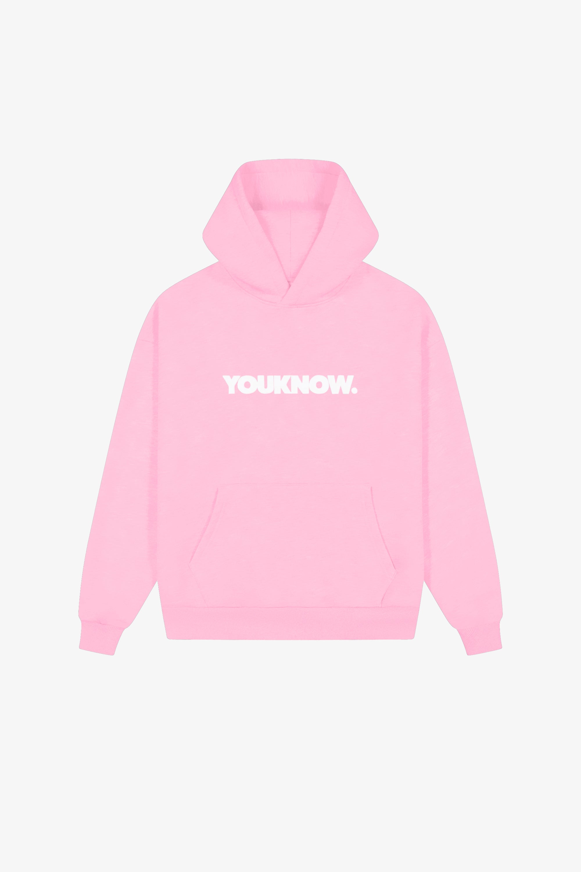 BLOCK HOODIE | Pink