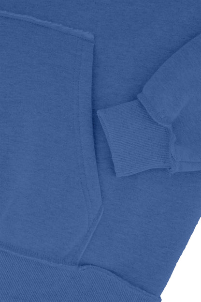 Exposed Seam Hoodie | BLUE