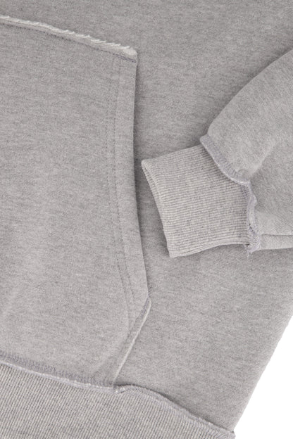 Exposed Seam Hoodie | GREY