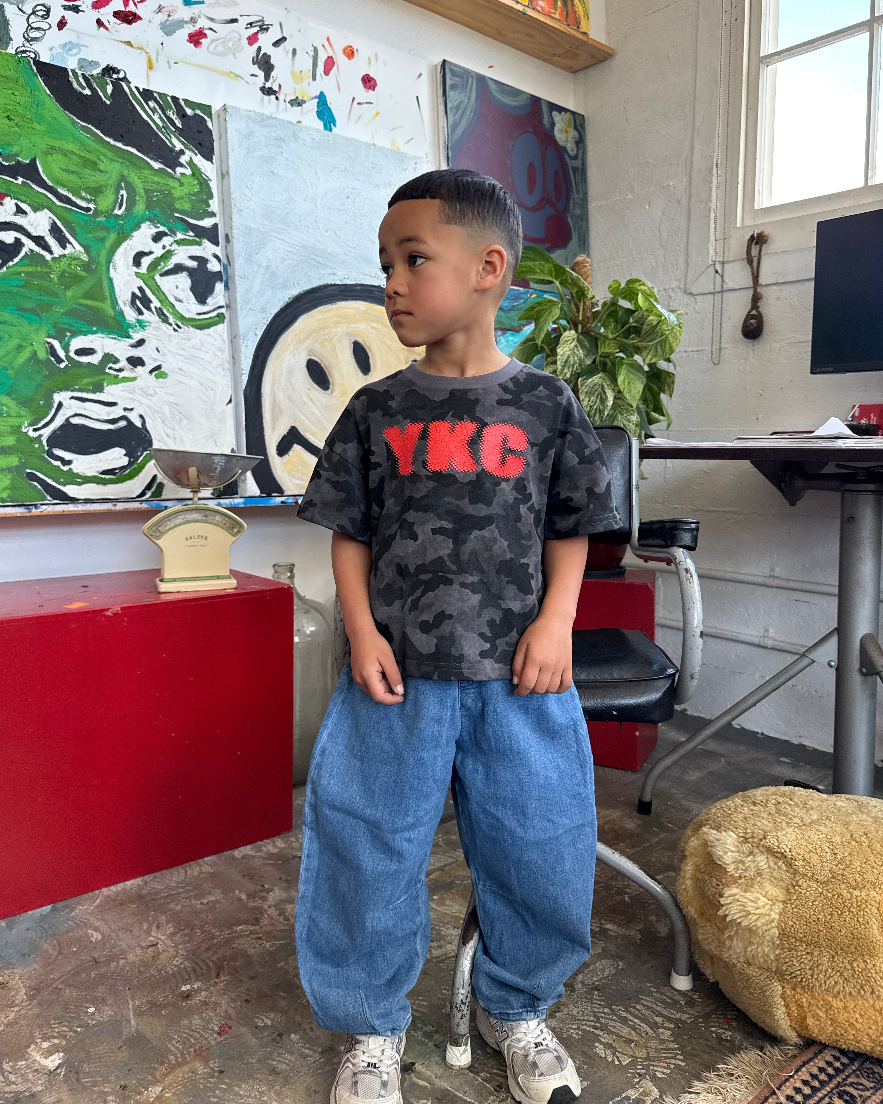 Kids Recon Tee | Camo