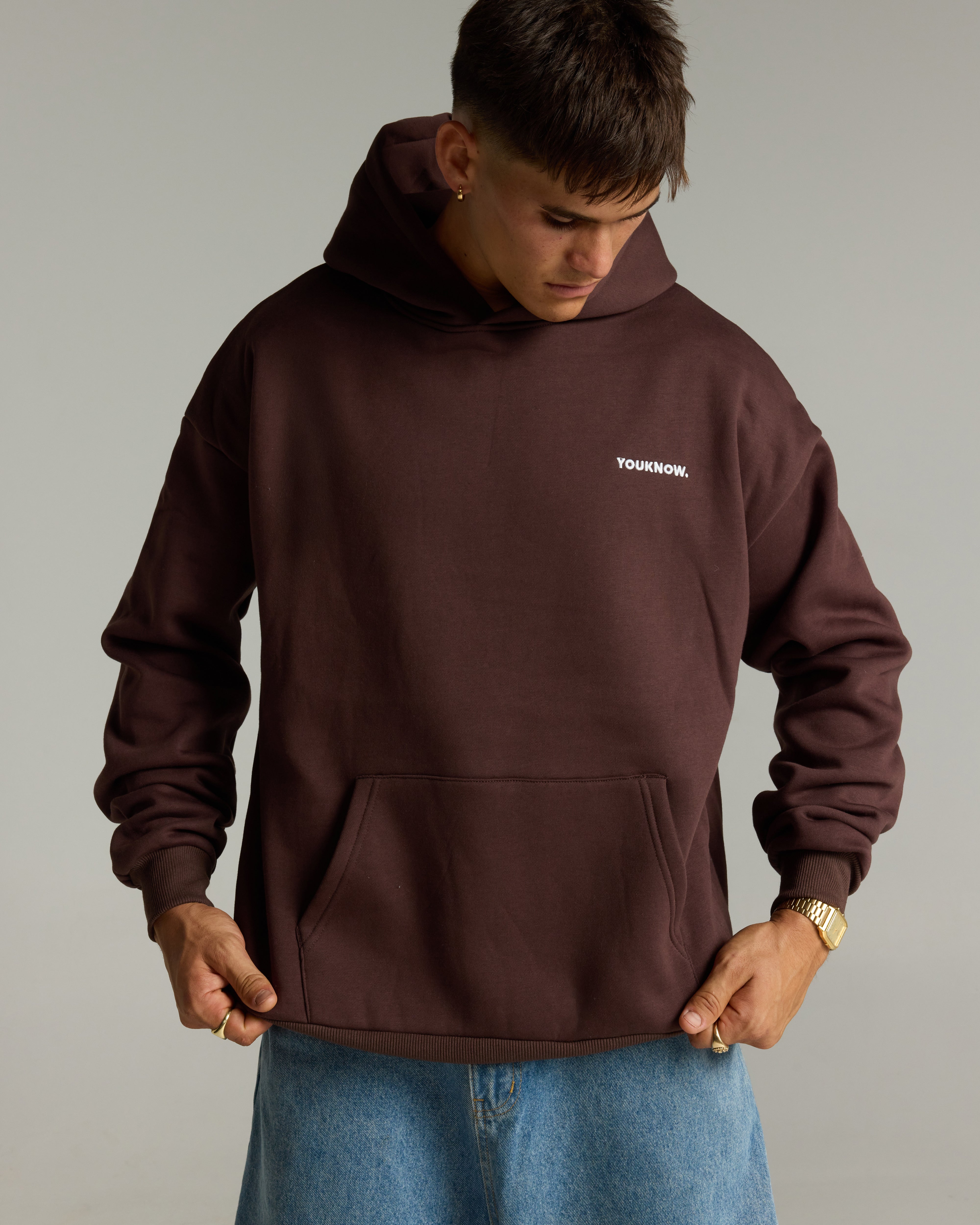 Core Standard Heavyweight Hoodie | Brown