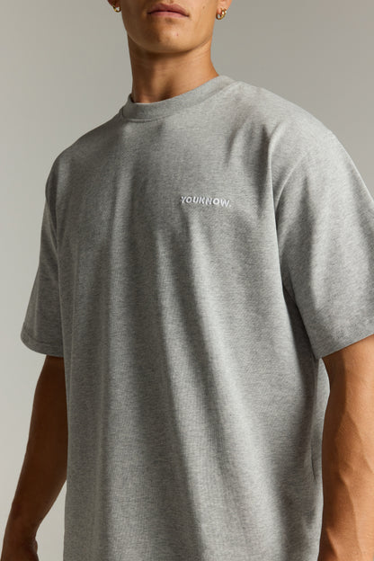 Core Standard Tee | Heather Grey