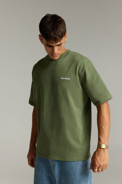 Core Standard Heavyweight Tee | Olive