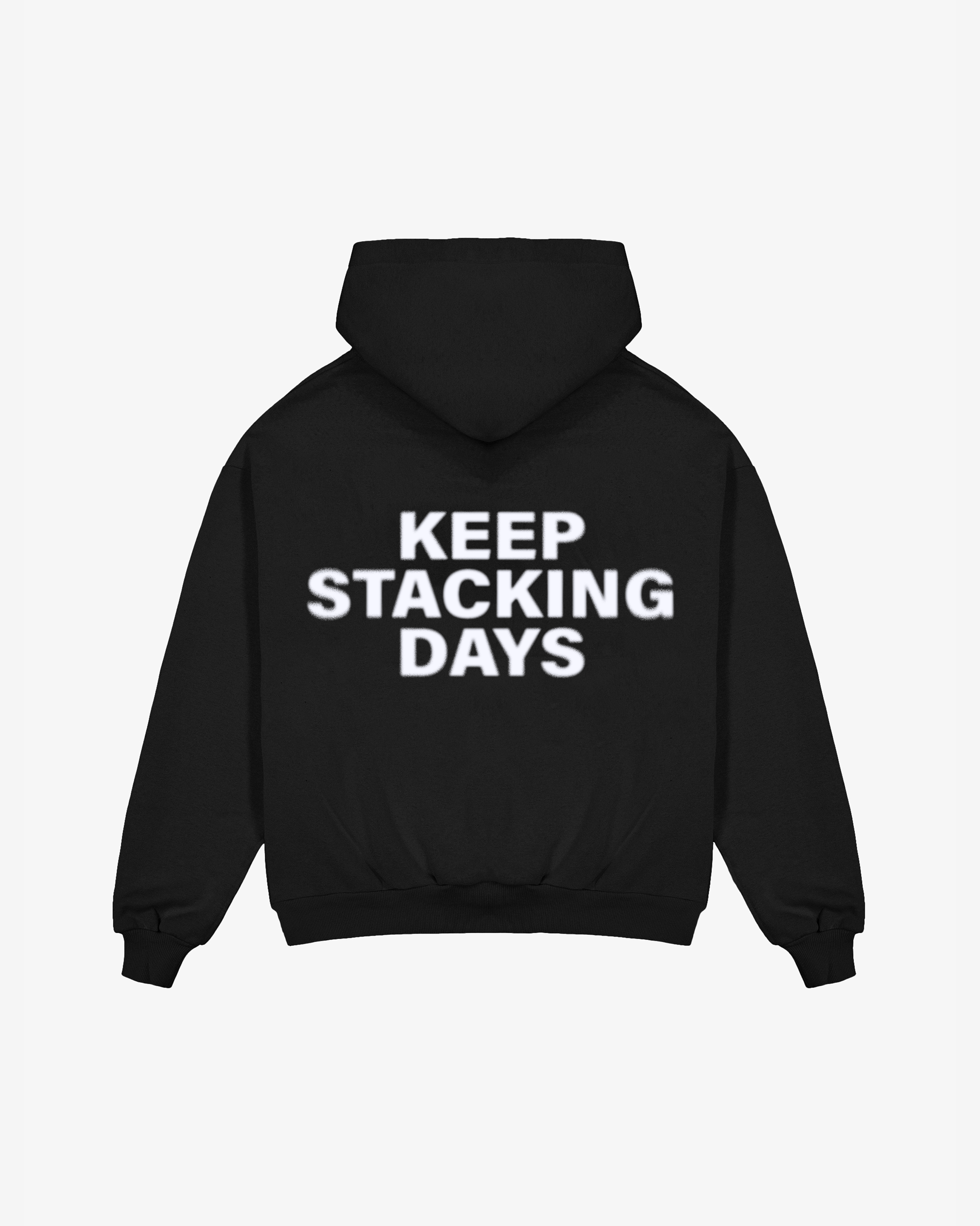 Stacking Days Hoodie | Black