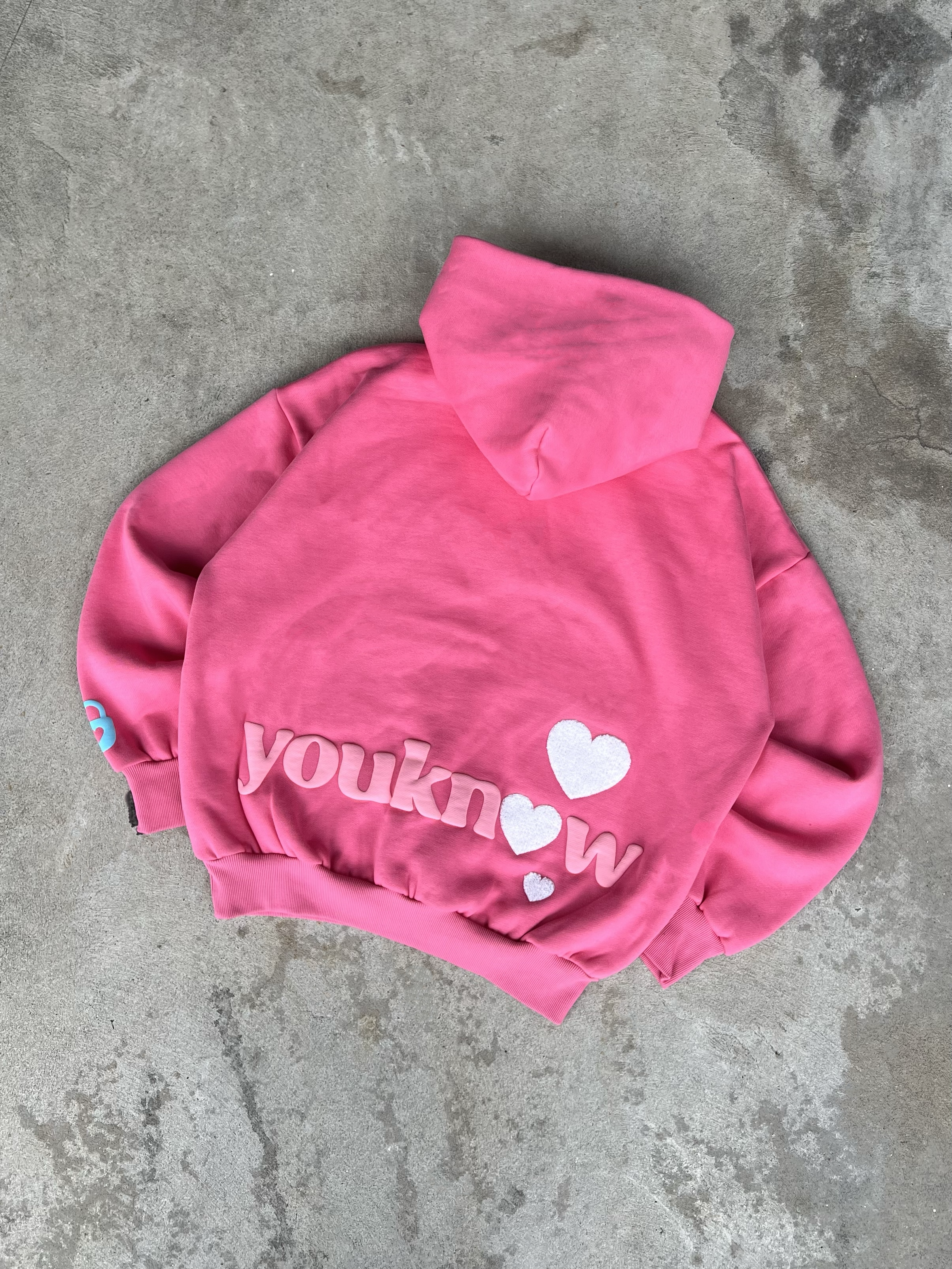 Ride or Die Oversized Hoodie | Pink