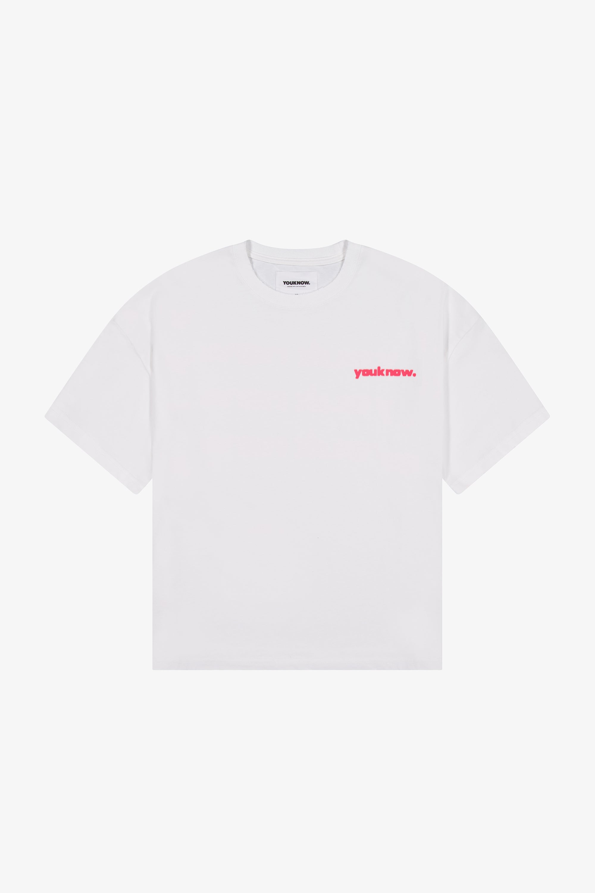 BLURR TEE | White